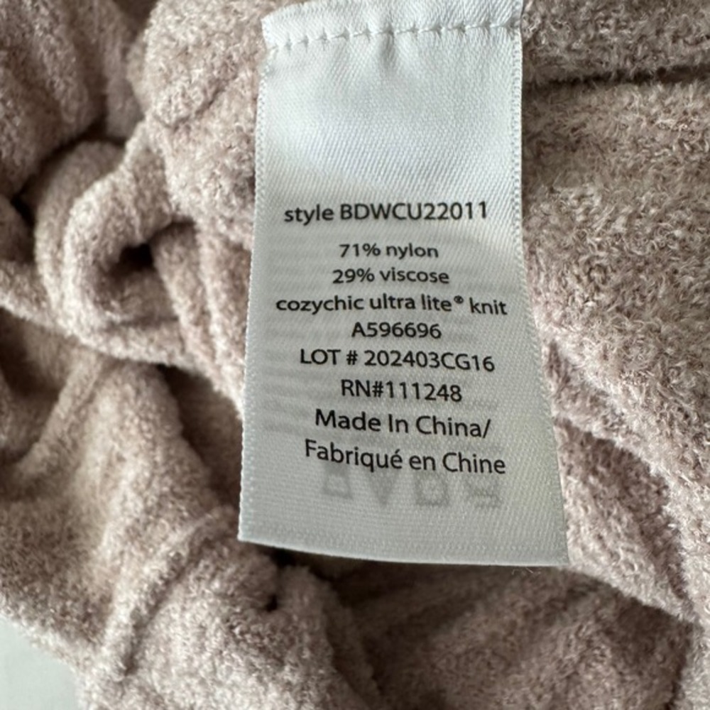 Barefoot‎ Dreams CozyChic Ultra Lite Ribbed Column Maxi Dress Faded Rose S NWT - Picture 5 of 9